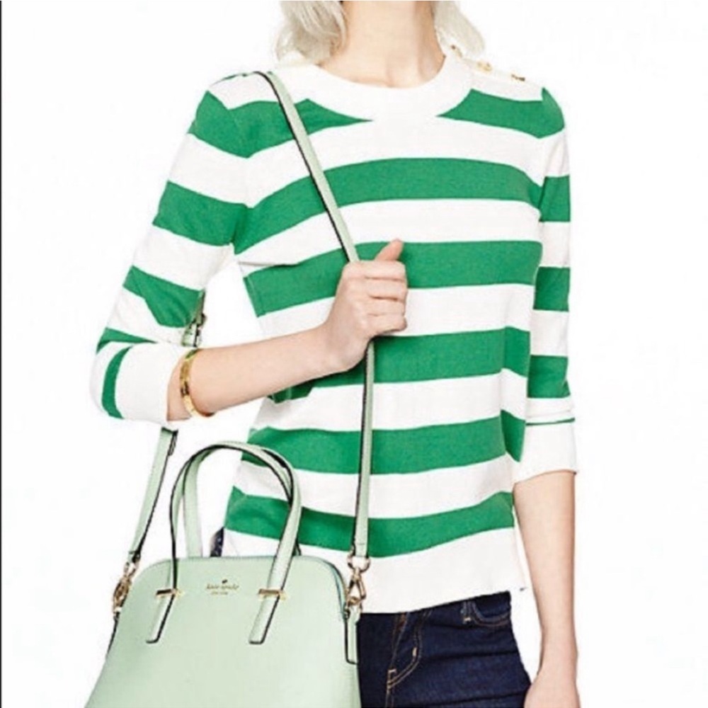 Kate Spade Purse Mint Green Cedar Street Maise Shoulder Medium Satchel Purse - Picture 10 of 12
